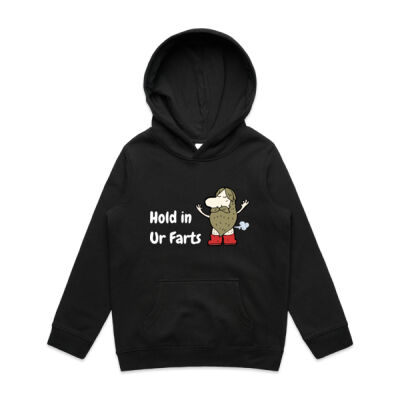 Hold in ur farts - Kids Supply Hoodie Thumbnail